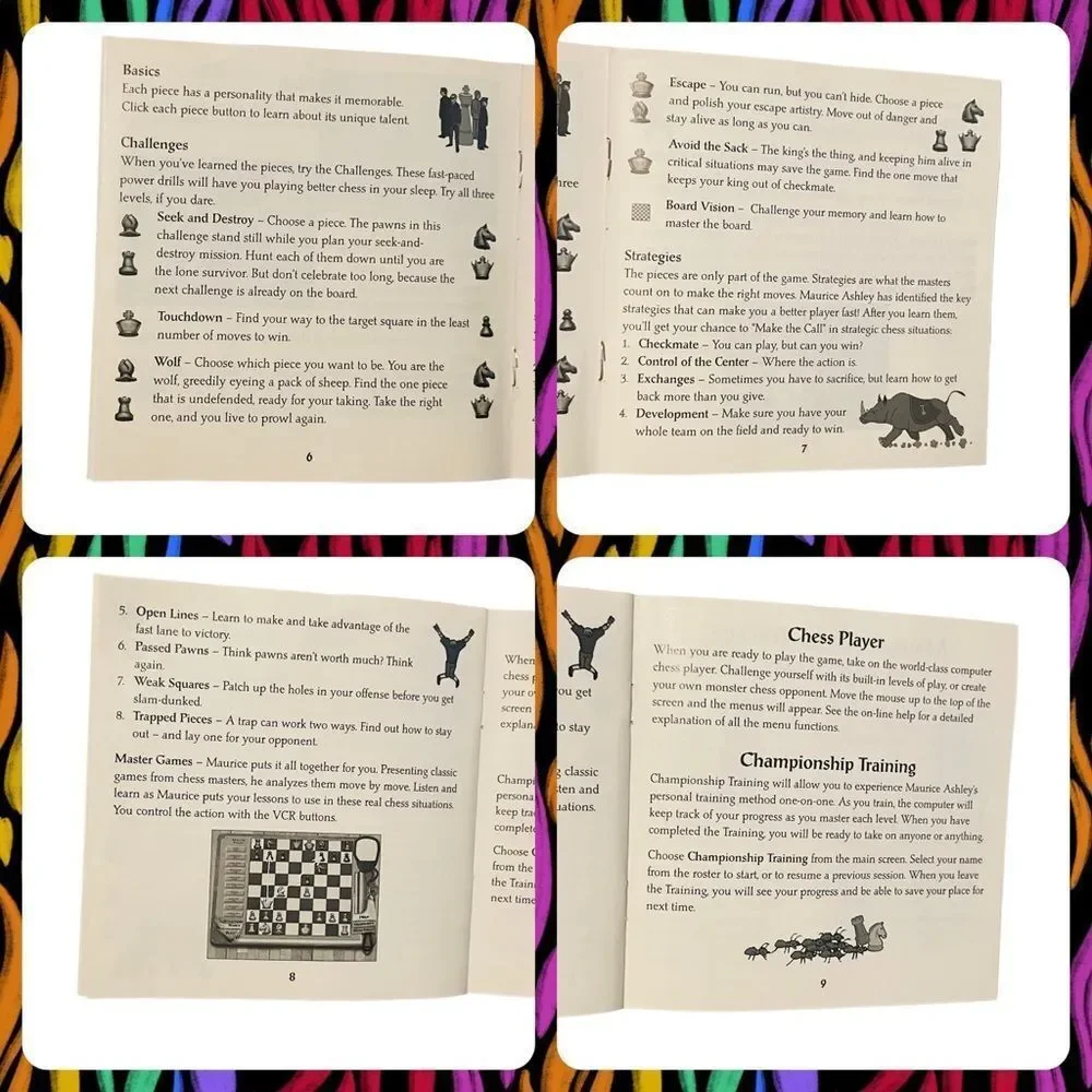 10/$25🦋 Maurice Ashley Teaches Chess for Beginning & Intermediate Players CD-ROM